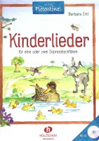 Kinderlieder für eine oder zwei Sopranblockflöten